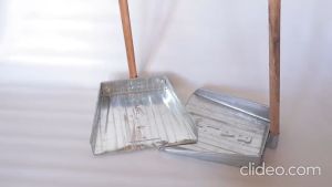 Cikrak bali cikrak seng bahan tebal anti karat gagang kayu pengki serok sampah harga termurah