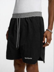 STK Small Town Kid | Retro Street Style Color Block Casual and Sport Shorts