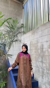 DRESS RAYON DOBBY MIX TENUN TROSO GAMIS BUSUI