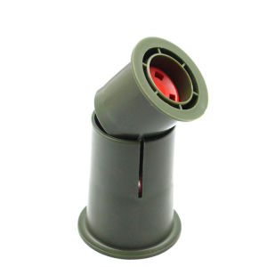 Bait Ball Shaper Plastic 80mm Army Green Color Ocean Boat Fishing Simple Portable Bait Ball Shapers Carp Fishing Bait Shapers