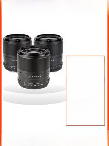 NiYi Focus | Auto Focus Lens For Sony E Mount Mirrorless Camera Fixed Wide Angle 23mm 33mm 56mm F1.4 NiYi Focus Photography Lenses