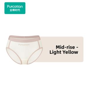 Purcotton | Light Exercise Cotton Underwear Contrast Color