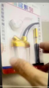 THE REAL MAN NZH09 3 IN 1 SET Pipe Holder PIPA SARINGAN ASAP PERMANEN UNTUK Ukuran 8mm 7mm dan 6mm