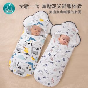 Túi Ngủ Bằng Vải Cotton Nguyên Chất Cho Trẻ Sơ Sinh Túi Che Chắn Chống Sốc Túi Ngủ Cho Bé Trai Và Bé Gái Bao Bọc Cho Trẻ Sơ Sinh