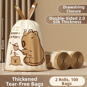 LUOCHENG | Drawstring Heavy-duty Kitchen Trash Bags