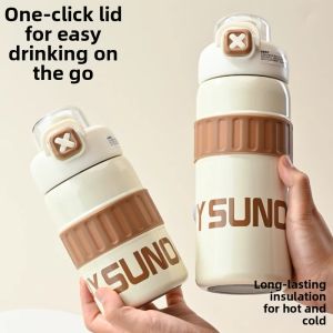Thermal Insulation High Aesthetics Portable Vacuum Cup