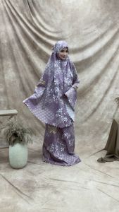 MUKENA DEWASA JUMBO KATUN 2 IN 1 MOTIF LAURA / AZZURA / REBECCA