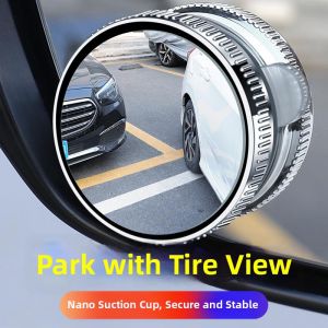 360 Adjustable Wide View Blind Spot Car Rearview Mirror
