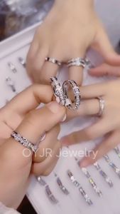 OYJR Couple Rings For Women Cincin Perempuan Korean Style Stainless Steel Fashion Jewelry Gift 戒指