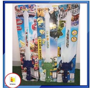 Character design light and sound swords/avenger swords toy