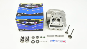 ATAKA Motorcycles 2V CNC Cylinder Head For Honda Beat Carb/SCOPY ESP/BEAT POP 24/28MM