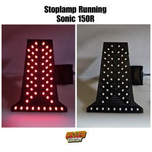 Stoplamp Running Lampu Running Sonic 150R / Sonic 150 Fi 11 Mode Led Strip Wajib DC