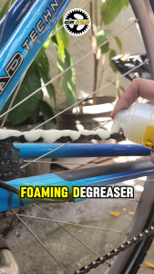 Gear Cycles Drivetrain Degreaser FOAMING 60ml Chain Cassette Cogs Sprocket RD FD Cleaner Grease Remover Foam Effect Water Based Rotor Safe Powerful Cleaning Bike Bicycle MTB Road Bike Mountain