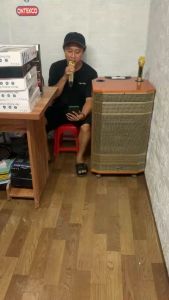 loa  kéo  ontekco  1503 bass  40 -3 đường  tiếng  tặng kèm 2 mic