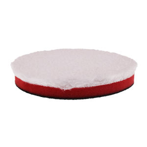 1/5PCS 5inch Ultra-Soft Microfiber Pad Buffing Polishing Pads Finishing Pads with Hook & Loop for Car Surface PolishingWaxing