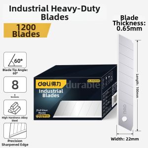 deli | Heavy Duty Industrial 22mm Thickness Steel Razor Blades