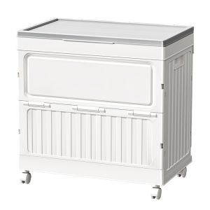 MEIZHUFU | Large Capacity Folding Storage Box