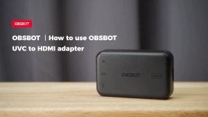 OBSBOT UVC to HDMI Adapter 2nd Gen for Streaming Camera Meet 4K / Meet / Meet 2 / Tiny 4K / Tiny / Tiny 2 / Tiny 2 Lite / Tail Air / Other UVC Webcam