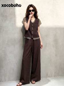 xocoboho | Elegant and High-Quality Office Style Two-Piece Set