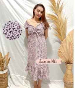 Termurah Dress Sabrina Serut Cassandra LD 110cm