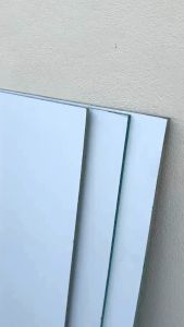 แผ่นไม้ทนชื้น เคลือบเมลานีนขาว หลายขนาด ไม้HMR หนา 6-12 มิล ทำท็อปโต๊ะ ชั้นวางของ เฟอร์นิเจอร์