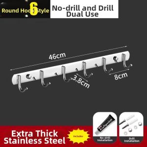 SIVASS | No-Drill Heavy-Duty Adhesive Hooks