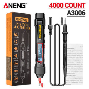 ANENG | ANENG A3006 Pen type Universal Meter 4000 Counts High precision AC/DC Voltage Capacitor Frequency Electrical Measuring Pen