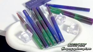 Colorful eyeliner pencil waterproof eyeliner / waterproof eyeliner pencil thin as a cicada natural lasting waterproof makeup is not easy to dirty