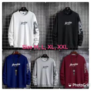 Promo Sweater Keren Kaos Pria Distro Marykate Crewneck Trendy Sweatshirt Elegan Sweter Cowok Kasual