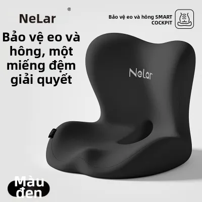 Đệm tựa lưng bảo vệ cột sống hỗ trợ thắt lưng khi ngồi lâu