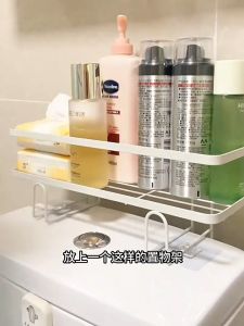 พร้อมส่งในไทย ชั้้นวางในห้องน้ำ ชั้นวางบนชักโครกอเนกประสงค์ ในห้องน้ำบนชักโครก จัดเก็บของใช้ เป็นระเบียบ 1/2/3 ชั้น สีดำและสีขาว