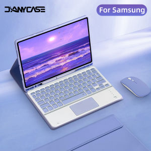 เคสคีย์บอร์ดแท็บเล็ตสำหรับซัมซุงกาแล็กซีแท็บ S6 Lite 10.4นิ้ว A8 10.5นิ้ว S7 S8 S9 11นิ้ว S9 FE 10.9นิ้ว S10 FE s7บวก S7 FE S8บวก S9บวก S9 FE + S10บวกฝาครอบป้องกันแม่เหล็ก12.4นิ้ว