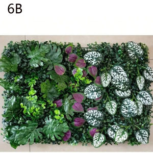 Tấm Thảm Cỏ Nhân Tạo Xanh Tươi Trang Trí Tường Giả Rừng Dùng Cho Nhà Cửa Vườn Sân Ngoài Trời Đám Cưới Giáng Sinh - Tấm Thảm Cỏ PVC