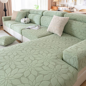 Elastic Scratch-Resistant Velvet Sofa Cover