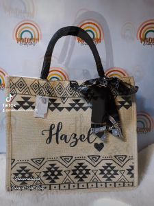 Personalized Abacca Tote bag 30cmx35cmx15cm