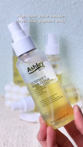 Ashley Shine Luminous Hair Elixir 110ml Hair Serum for Dry Frizzy Damaged Hair with Argan Oil Coconut Oil Keratin 48H Long-Lasting Smooth Non-Greasy Heat Protection AS-H085