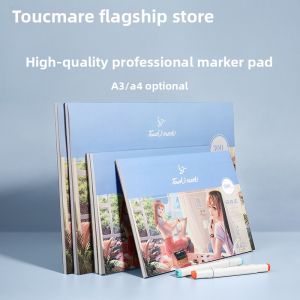 Touch mark | Specialized Drawing Paper for Markers Colored Pencils Acrylic Sketch Book for Students 300gsm