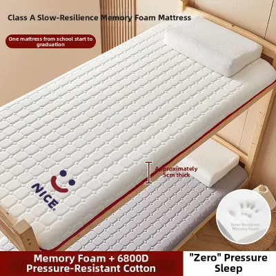 Student Use Single Memory Foam Mattress 90x190cm