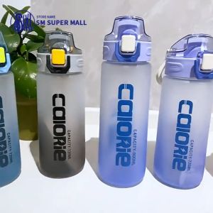 【Original】New Upgrade 800ml Sports Water Bottles with Scale Gradient Color Portable Tumbler Leak-Proof BPA Free Easy To Open and Carry