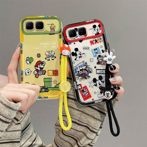 Phone Case Infinix Smart 10 Plus Colored Cute Cartoon Sweatproof Casing Shockproof Silicone Soft Back Cover with 3D Dolls Lanyard