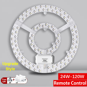 LED Panel Light 220V-240V Ceiling Light LED Module 24W-120W Round Ring Replacement LED Light Board for Indoor Ceiling Lighting