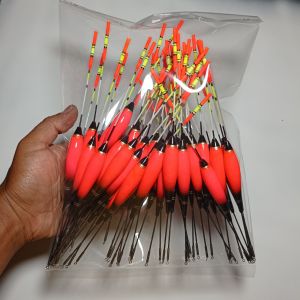 Pelampung kumbul pancing Antibadai Starlite Grosir 10pcs || 21cm