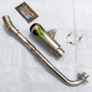 knalpot racing Norifumi GTX Jupiter z Z1 Vega R ZR Supra x fit Supra x 125 Blade smash Shogun axelo kharisma Astrea inlet 50 mm