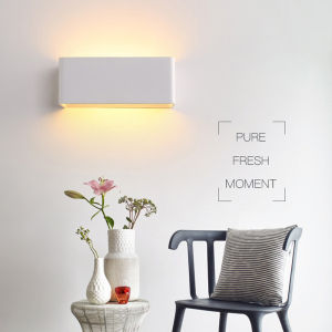 Modern LED wall lamp Simplicity Aluminum Background wall decoration lighting indoor bedroom living room stairs corridor bracket