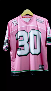 KHF | Jersey Vintage Number 30 Wanita Laki-Laki Cewek Futsal Bahan Dryfit Brazil Milano Full Printing Oversize Casual Rugby Retro Streetwear Hockey Retro NFL Bola Olahraga Boxyfit Pakaian