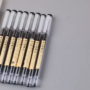 1pc Quick Dry Gel Pen 0.5mm Black Link School Office Student Writing Stationery Supplies