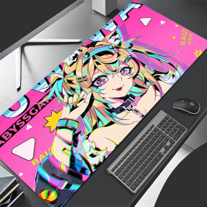 Dễ Thương A-Anime Girl XXL Gaming Mousepad Đen Trắng Mở Rộng Để Bàn Thảm Cao Su Chống Trơn Trượt Bàn Phím Thảm Cho Máy Tính Và Laptop Nier Automata 2b