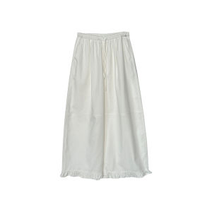 Summer Light Breezy Culottes Linen High Waist Wide Leg Pants