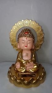 Pajangan Buddha Gautama Hiasan Biksu Buddha 1 Pcs