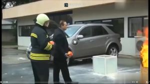 Fire Loss Ball เครื่องดับเพลิงบอลง่ายโยนหยุดความปลอดภัยเครื่องมือการสูญเสียไฟ(hp302)